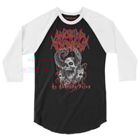 As Above So Below 3/4 sleeve raglan shirt