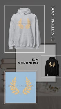 Image 1 of K.M Moronova | Cruel Fates | Hangry and Drunk | Hoodie | bookish 