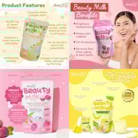 Image 2 of DEAR FACE BEAUTY MILK DRINK COLLAGEN DRINK (MELON, STRAWBERRY, STRAWBERRIES & CREAM, MATCHA, BANANA)