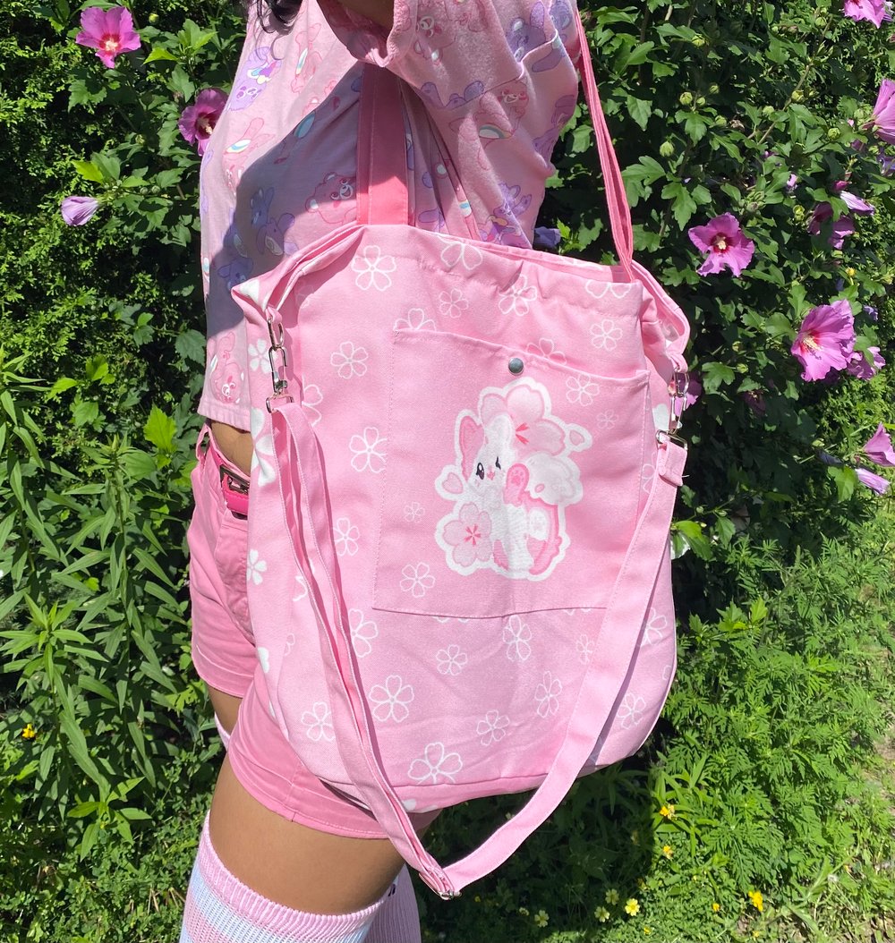 PREORDER - Blossom Cat Tote Bag