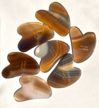 Image 1 of Face Snatching Agate Gua Sha Stones