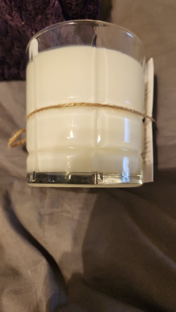 Image of Shea by the Bay Candle in Reusable Whiskey Rocks Glass