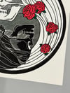 Grateful Dead 1994 Relix Double Skulls 6" Sticker