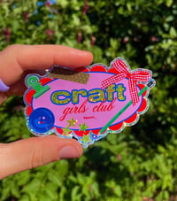 Sticker « craft girls club » 🎀
