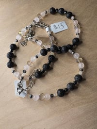 Image 3 of Rose Quartz Night Bracelet 