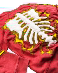 Image 7 of Re-worked 1 of 1 NY Exposed Ribcage Sweatshirt Size L