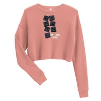 Image 1 of Women HEALING MODE Crop Sweatshirt