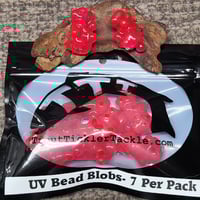 Image 1 of Bead Blobs- Cured Red (3 size options)