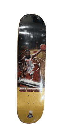 Image 2 of Rare April Skateboards Ish Cepeda Rockets Deck 8.25