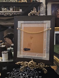 Image 4 of Large Black and Gold Framed Web 