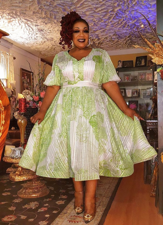 Image of Celery dress
