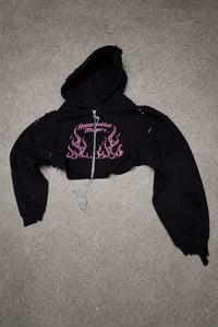 Image 1 of R Pink Motors French Terry Hoodie 