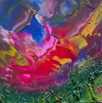 Image 2 of “what it felt like to be in love” 2.0 oil on wood 5 x 5 inches