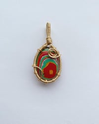 Image 3 of Rainbow Calsilica Pendants