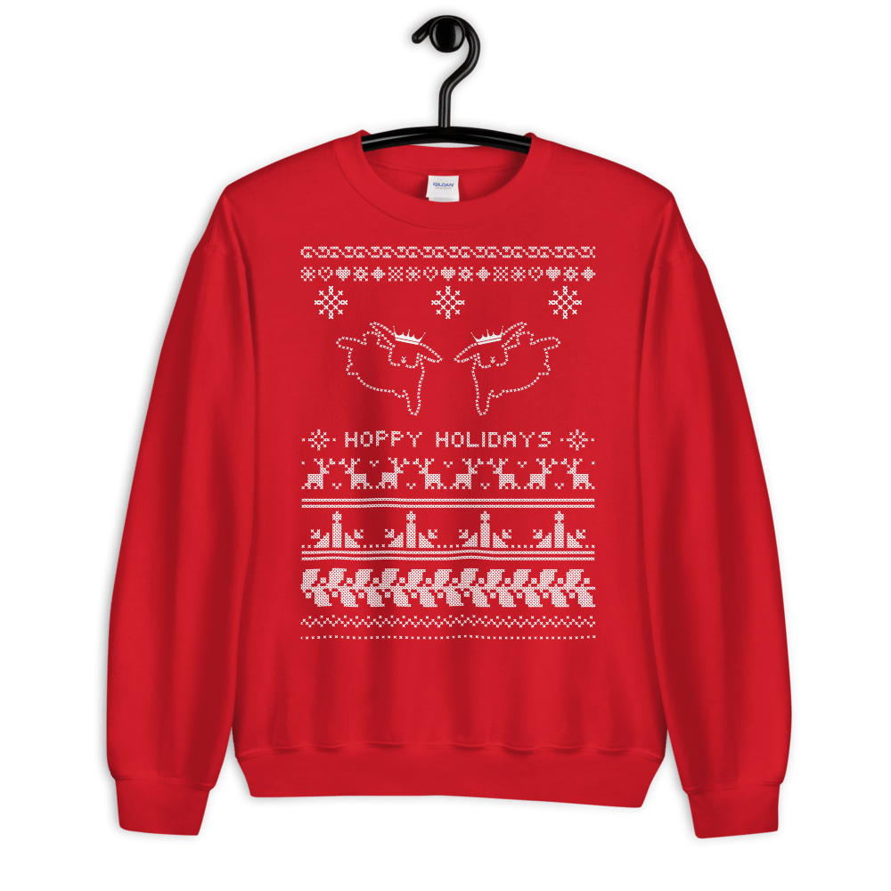 Image of Blanco 'Hoppy Holidays' Sweatshirt - Limited Holiday Edition