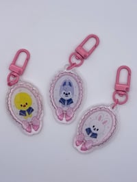 Image 1 of skzoo portraits keychains