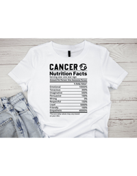 Image 7 of Zodiac Nutrition Facts Shirts