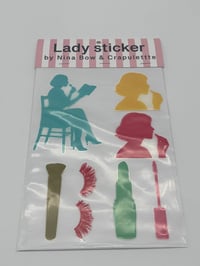 Image 4 of  Lady Sticker