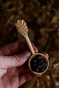 Image 2 of Oak leaf Handle Scoop -