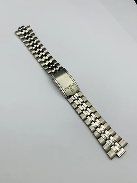 Image of 1980's Rado stainless steel gents watch strap bracelet band,mint condition,7mm/20mm