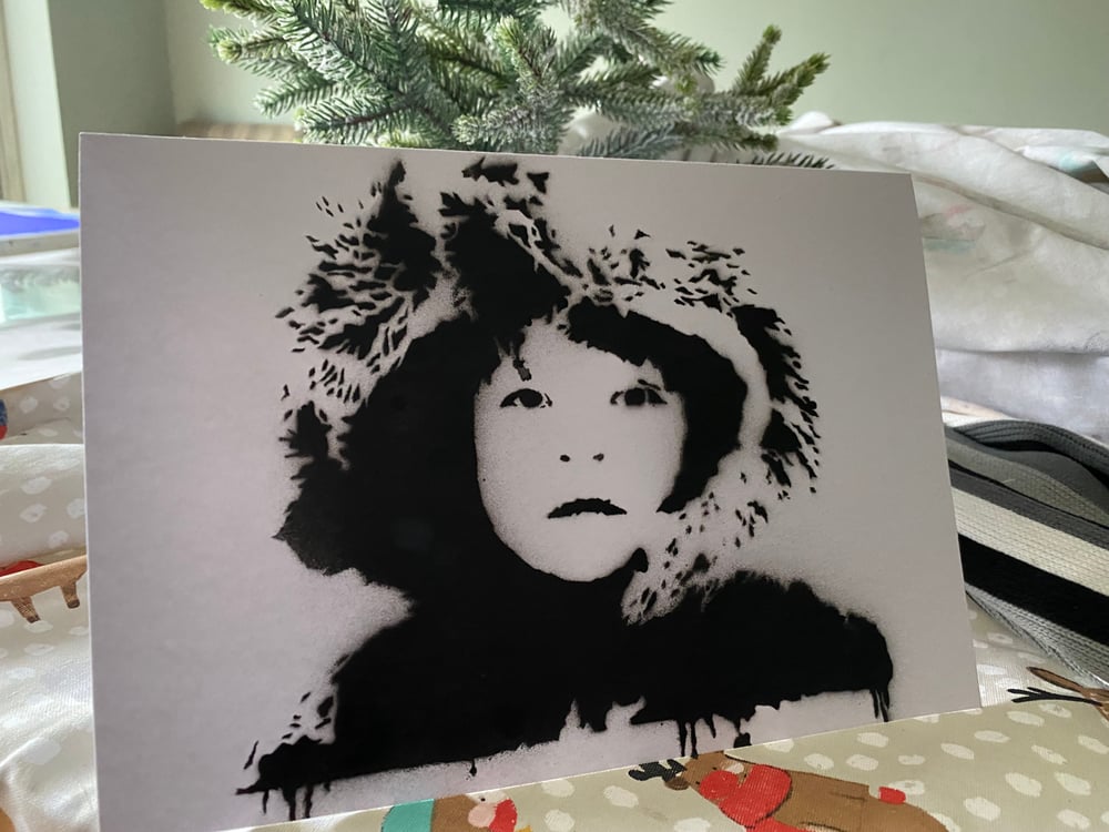 Image of Eskimo Boy Christmas Card