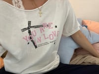Image 3 of you are in love- 1989 tv taylor swift shirt 