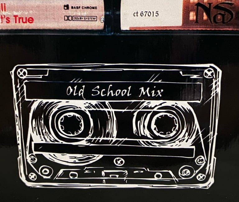 Old School Cassette Deck Image 5