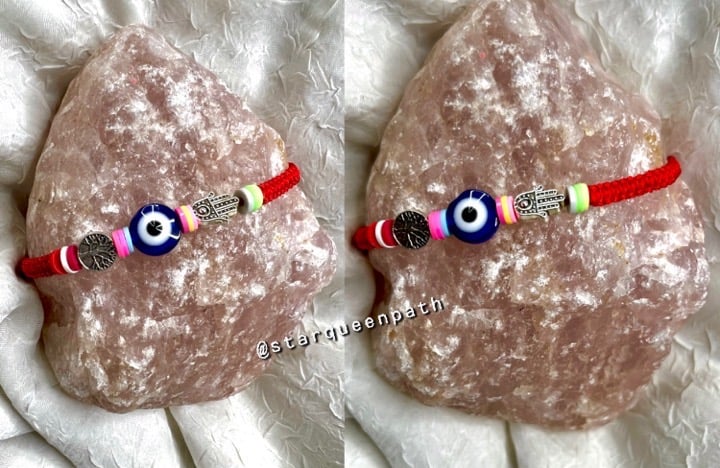 Image of Combo Protection Bracelet- Hamsa, Evil Eye, And Tree of Life