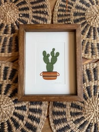 Framed Nopal Painting 