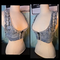 Image 2 of Frayed vest size XS-S