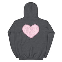 Image 14 of HOT GIRLS HAVE HEART HOODIE - BLUSH