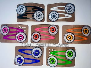 Image of Eyeballer Barrettes