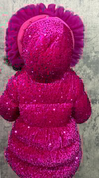 Image 3 of 24K Flare Coat - Pink