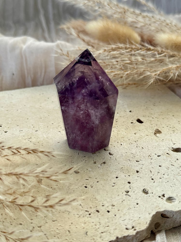 Image of Amethyst Cupcake Tower 