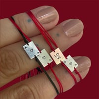Image 1 of ace of hearts bracelet