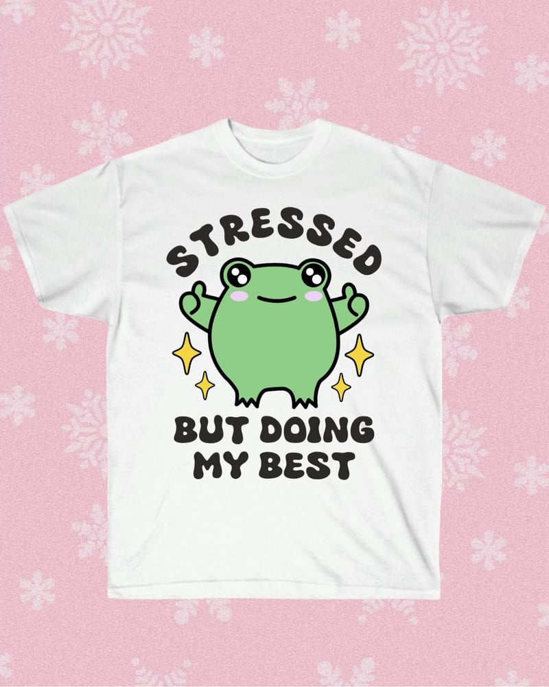 Image of Doing My Best Cute Frog