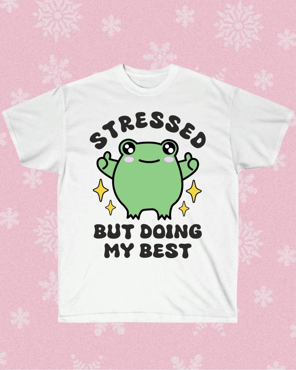 Image of Doing My Best Cute Frog
