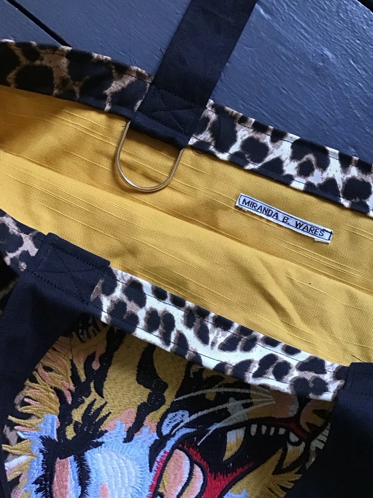 tiger leopard print shoulder bag copy copy Image 4
