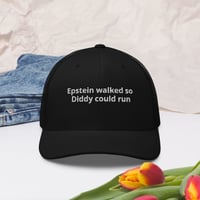 Image 4 of Epstein vs Diddy Trucker Cap
