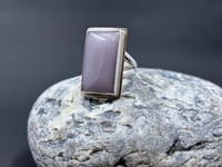 Image 1 of Lavender Yttrium Flourite Ring (v2) size
