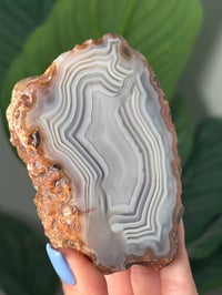 Image 3 of MILKY MOROCCAN AGATE WITH PARALAX 