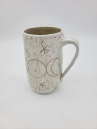 Image 3 of White Goddess Moon Mug  