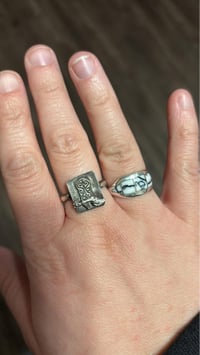 Image 1 of Cowboy boot ring