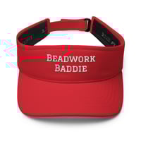 Image 1 of Beadwork Baddie Visor