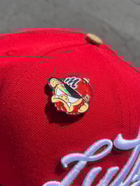 Image 2 of TWO TONE RED/BLACK GRUMPY YETI 