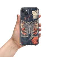 Image 19 of Grunge Goth Style Cottagecore Moth Clear Case for iPhone®