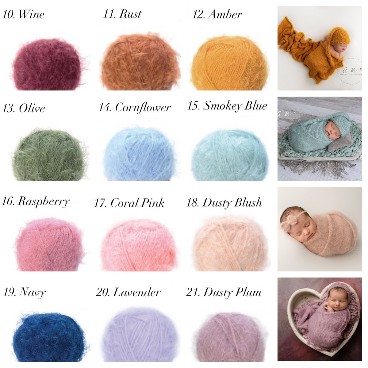 Nutmeg Soft Stretchy Knit Bonnet for Newborn Photography Photo Prop