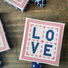 Love Valentine's Day Cross Stitch PDF Pattern
