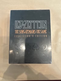 Image 1 of Led Zeppelin - The Song Remains The Same Collectors Edition / DVD + T-Shirt box set / SEALED 2008