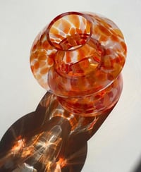 Image 2 of BLOOD ORANGE GLASS LAMP